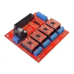 4 tengelyes léptető motor vezérlő bölcső