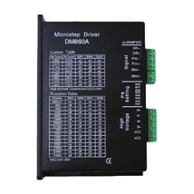 Léptetőmotor vezérlő, DM860D, 7.2A 80VDC 